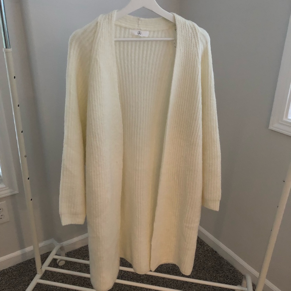 Missguided cream cardigan with pockets